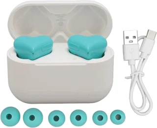 Heartbuds BT 5.3 Draadloze Noise Cancelling Koptelefoon Lake Green