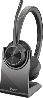 HP Poly Voyager 4320 UC stereo on-ear headset