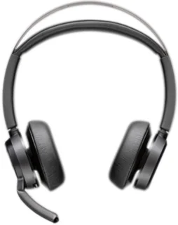 HP Poly Voyager Focus 2 On-Ear Headset - Zwart