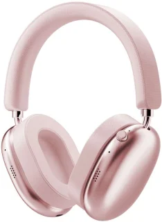 Hyundai Electronics Sonica draadloze Bluetooth-koptelefoon – roze