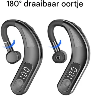 In-Ear Bluetooth Headset - Zwart