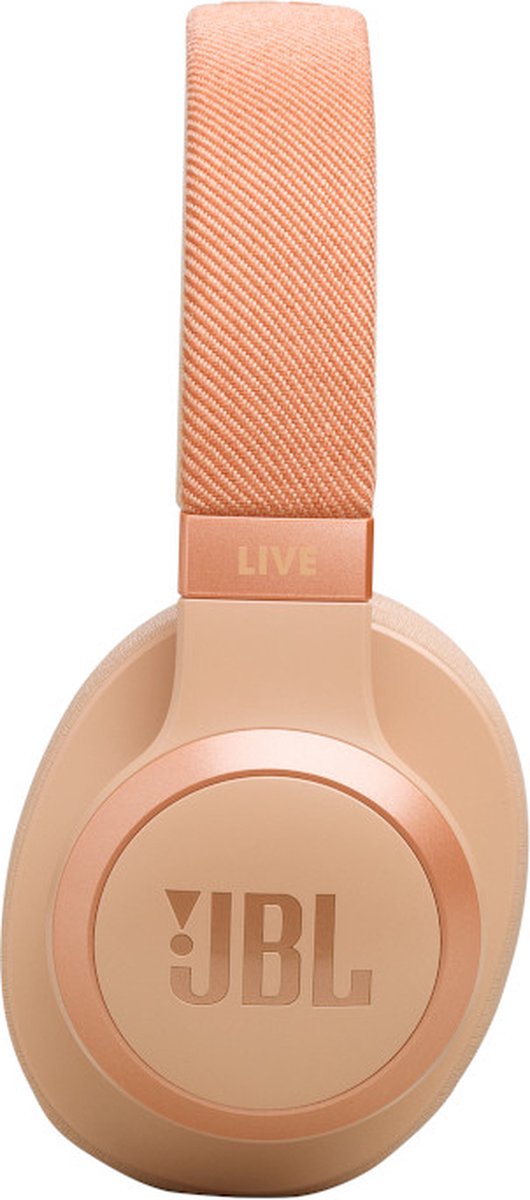 Wat vinden we goed aan de JBL Live 770NC Draadloze Over-Ear Koptelefoon Zand