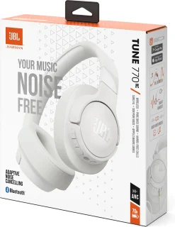 JBL Tune 770NC Draadloze Over-ear Koptelefoon Wit