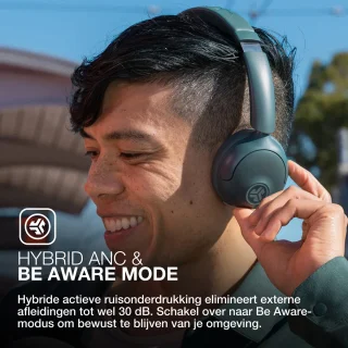 JLAB Go Lux ANC Draadloze On Ear Koptelefoon Groen