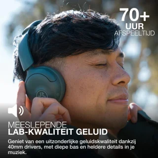 JLAB Go Lux ANC Draadloze On Ear Koptelefoon Groen