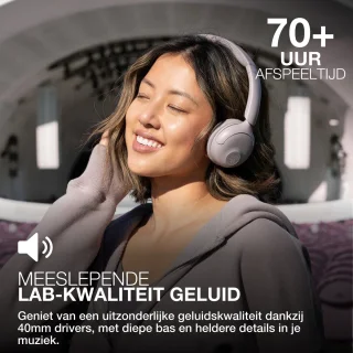 JLAB Go Lux ANC Draadloze On Ear Koptelefoon Mauve