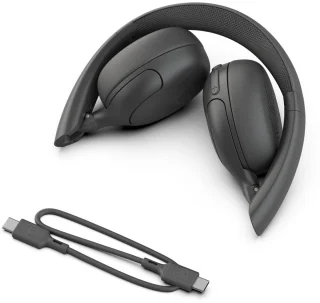 JLAB Go Lux ANC Draadloze On-Ear Koptelefoon Zwart