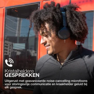 JLAB Go Lux ANC Draadloze On-Ear Koptelefoon Zwart