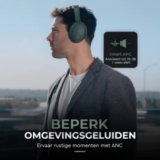 JLAB Jbuds LUX ANC Draadloze Koptelefoon Groen