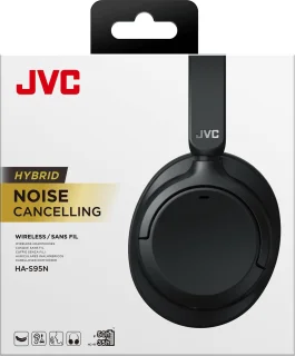 JVC HA-S95N-B Bluetooth Over-Ear Hoofdtelefoon Zwart