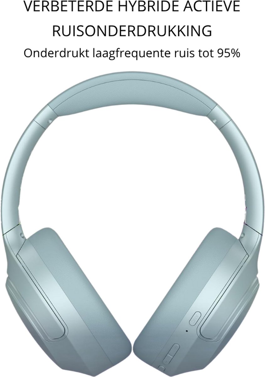 Wat vinden we goed aan de LifeStages Noise Cancelling Bluetooth Hoofdtelefoon Mintgroen