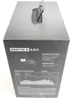 Marshall Monitor II A.N.C. Zwart Draadloze Over-ear Koptelefoon