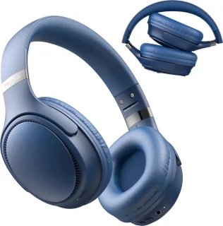 Merkloos Draadloze Koptelefoon - Blauw