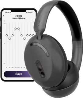 MIXX StreamQ D3 Draadloze Over Ear Koptelefoon Zwart