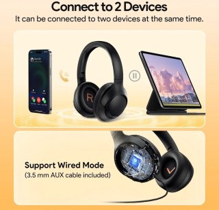 Wat vinden we goed aan de Momentum® Draadloze Over-ear Koptelefoon - Blauw