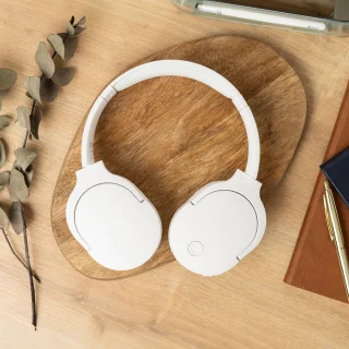 Moodix Draadloze On-Ear Koptelefoon Wit