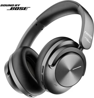 Noise Master Buds Max - Sound by Bose - Draadloze Koptelefoon met Noise Cancelling - Bluetooth Over-Ear - 60 Uur Batterij