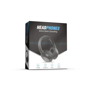 Norva Draadloze Over-Ear Noise Cancelling Koptelefoon Zwart