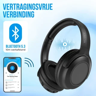 Nubex Pro - Over-ear Koptelefoon - Zwart