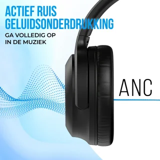 Nubex Pro - Over-ear Koptelefoon - Zwart