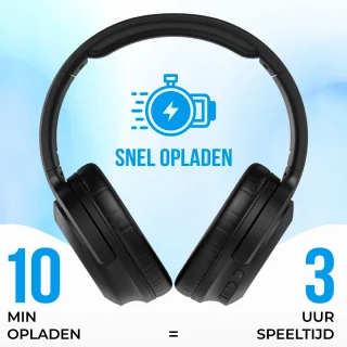 Nubex Pro - Over-ear Koptelefoon - Zwart