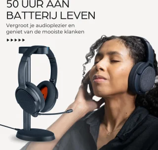 Onanoff FokusPlus Draadloze Headset Deep Blue