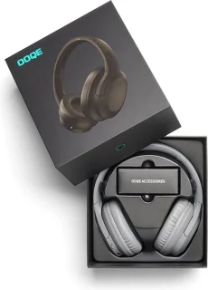 OOQE PRO HX9 Draadloze Bluetooth Koptelefoon Grijs