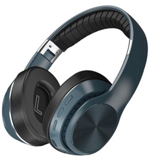 De Over-ear hoofdtelefoon - Blauw in één oogopslag