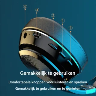 Over-ear hoofdtelefoon - Blauw