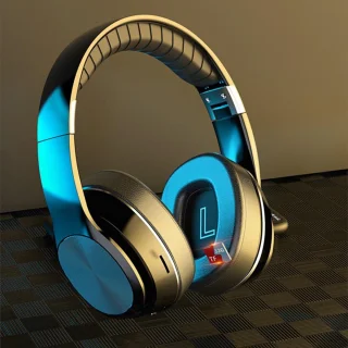Over-ear hoofdtelefoon - Blauw