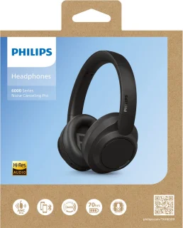 Philips TAH6509BK/00 Over Ear Koptelefoon Zwart