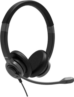 Port Designs Active Office 912001 Stereo USB Headset zwart