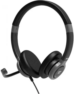 Port Designs Active Office 912001 Stereo USB Headset zwart