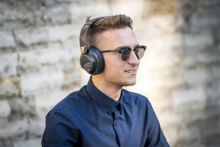 PowerLocus MoonFly Draadloze Over-Ear Koptelefoon Zwart/Grijs