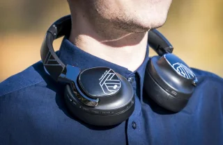 PowerLocus MoonFly Draadloze Over-Ear Koptelefoon Zwart/Grijs