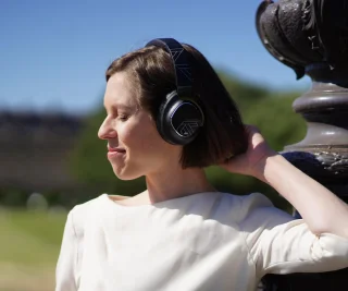 PowerLocus MoonFly Draadloze Over-Ear Koptelefoon Zwart/Grijs