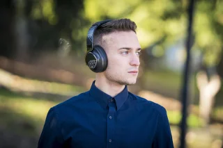 PowerLocus MoonFly Draadloze Over-Ear Koptelefoon Zwart/Grijs