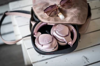 PowerLocus MoonFly Over-Ear Draadloze Koptelefoon Rose Gold