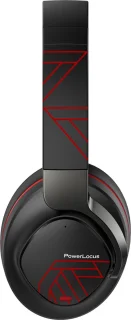 PowerLocus MoonFly Over-Ear Draadloze Koptelefoon Zwart/Rood