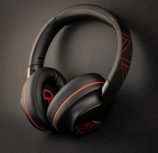 PowerLocus MoonFly Over-Ear Draadloze Koptelefoon Zwart/Rood