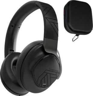 PowerLocus MoonFly Over-Ear Koptelefoon Zwart Metaal