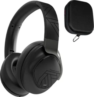 PowerLocus MoonFly Over-Ear Koptelefoon Zwart Metaal