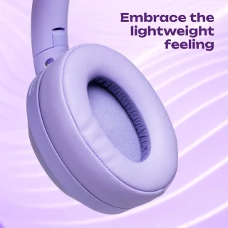 PowerLocus Universe Active Noise Cancelling Over-Ear Koptelefoon Purple