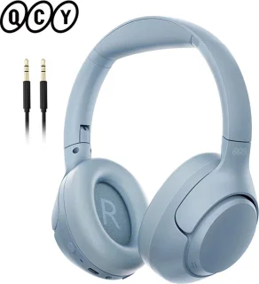QCY Draadloze Bluetooth Koptelefoon Wit