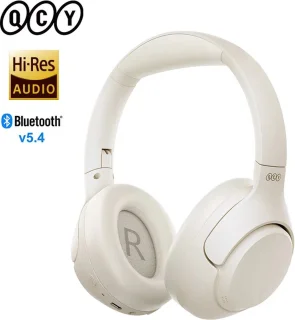 QCY Draadloze Bluetooth Koptelefoon Wit