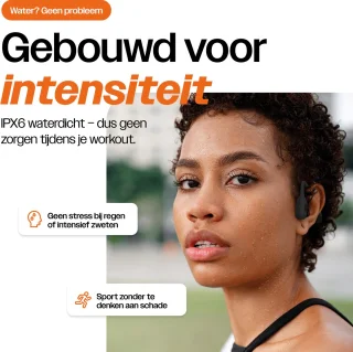 REBØNE Bone Conduction Headphone Sport Zwart