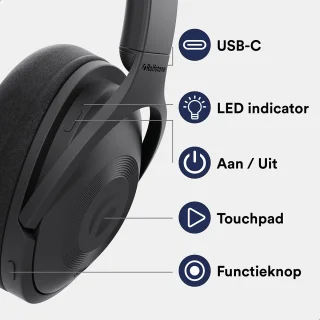 Rolfstone Focus Pro Draadloze Over-ear Koptelefoon