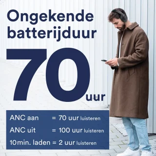 Rolfstone Focus Pro Draadloze Over-ear Koptelefoon