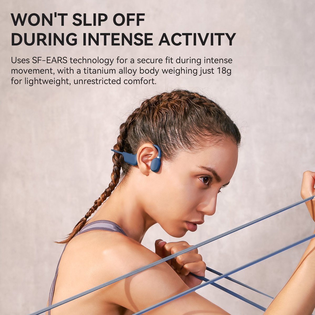 Wat vinden we goed aan de Sanag Bone Conduction Headphone Blauw