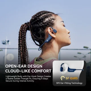 Sanag Bone Conduction Headphone Blauw